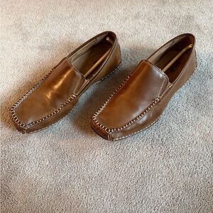 Men's Brown Slip-On  Loafers Size9